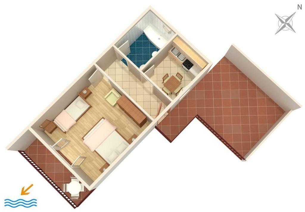 Apartmani Ujdur Omiš Exteriör bild